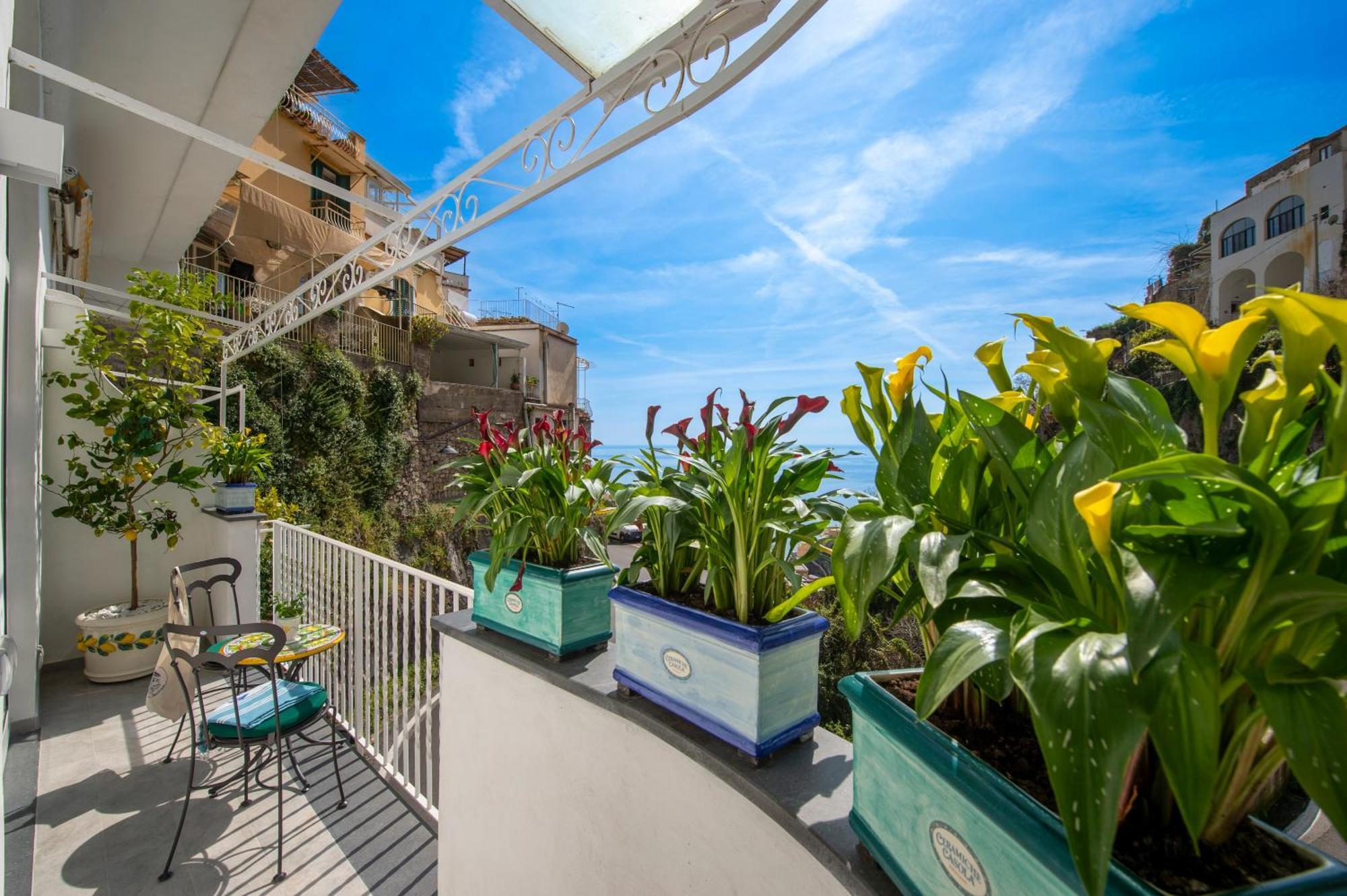 Casa Carmela Apartman Positano Kültér fotó